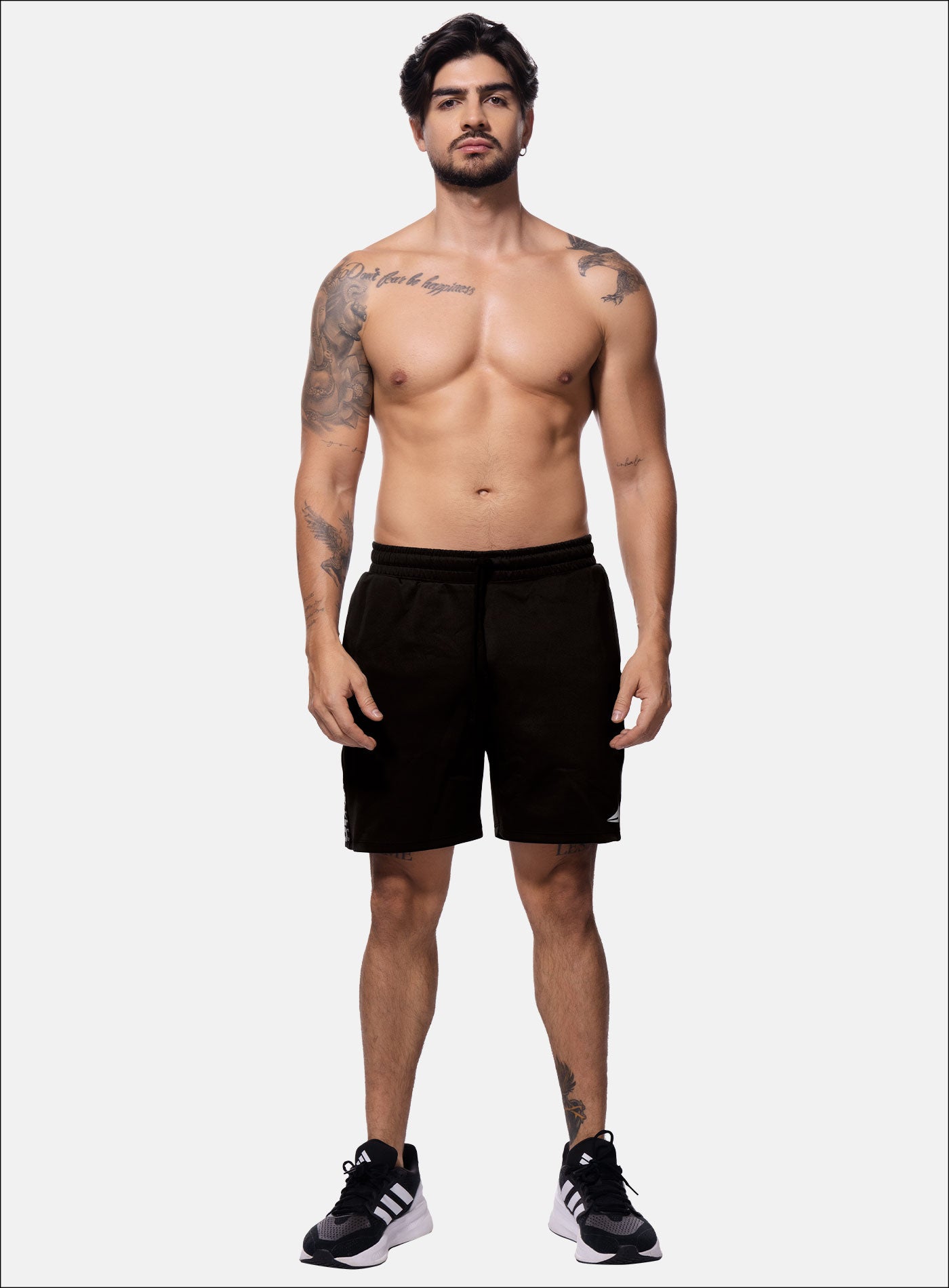 PANTALONETA DEPORTIVA HOMBRE ELÁSTICO SOBRE PUESTO ESTAMPADO TALLA S - M - L - XL