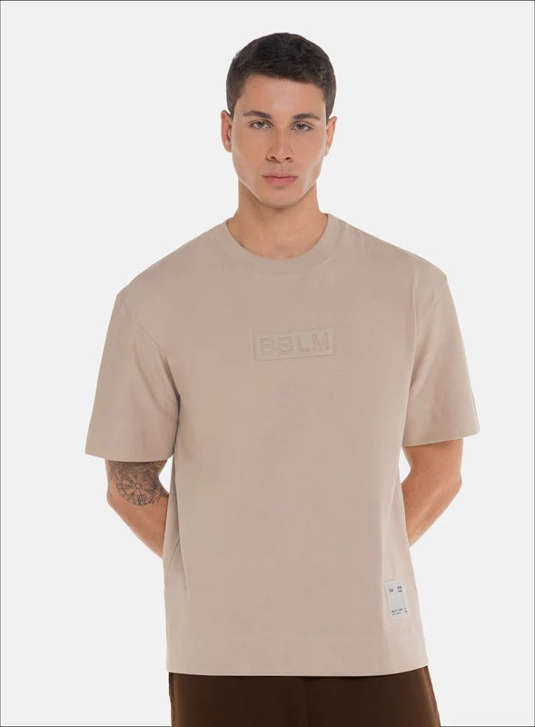 CAMISETA OVERSIZE 100% ALGODÓN CON ESTAMPADO EN FRENTE - PRECIO ESPECIAL