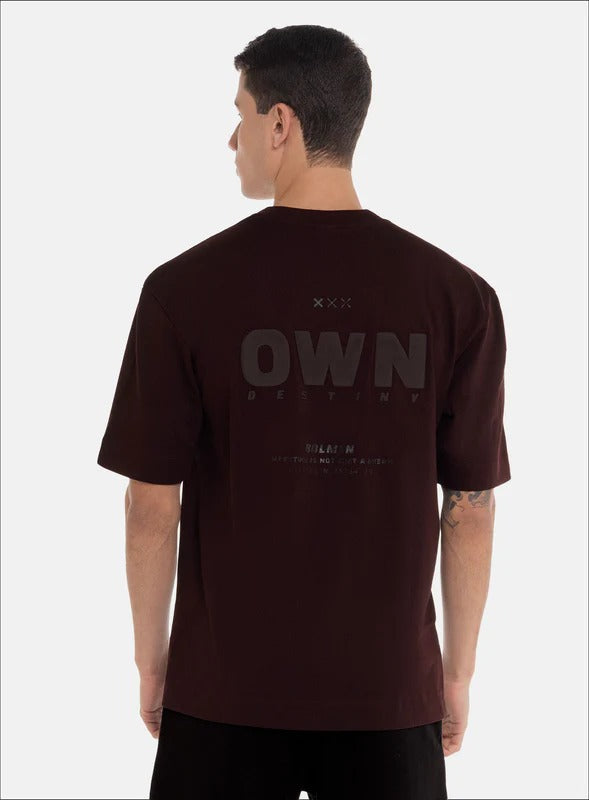 CAMISETA OVERSIZE 100% ALGODÓN CON ESTAMPADO EN FRENTE - PRECIO ESPECIAL