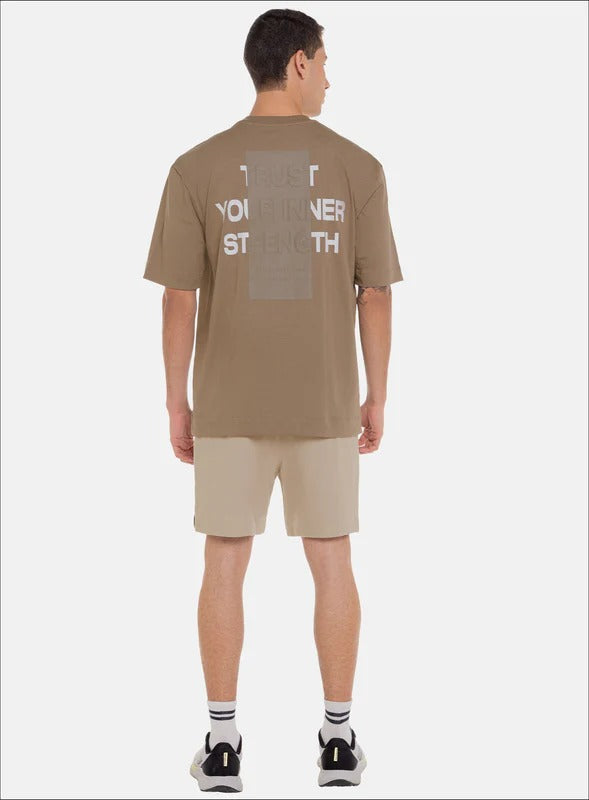 CAMISETA OVERSIZE 100% ALGODÓN CON ESTAMPADO EN FRENTE - PRECIO ESPECIAL